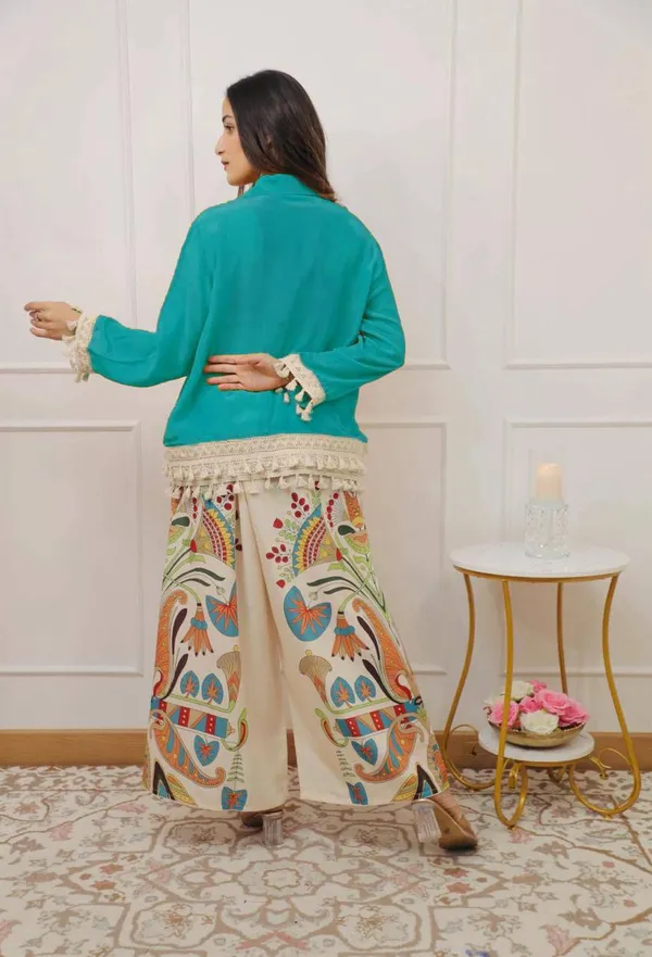 Sky_Blue_Multicolor_Printed_Rayon_Banjaran_Rayon_A_Cut_Top_Digital_Print_Plazo_Set_For_Women
