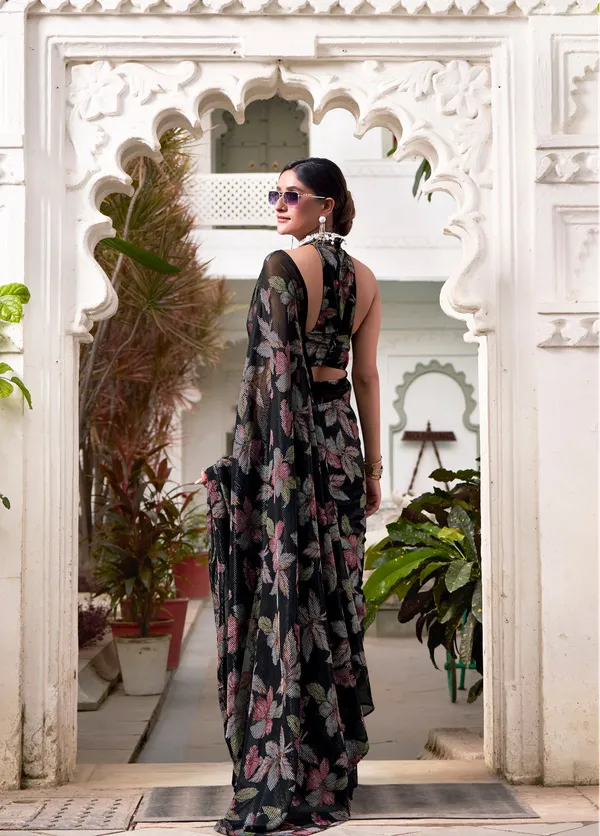 Dark_Green_Floral_Lurex_Brasso_Lightweight_Designer_Viscose_Brasso_Work_Saree_For_Women