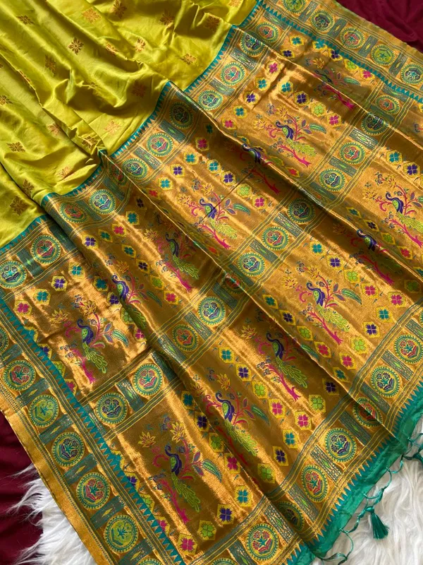 Dark_Purple_Premium_Soft_Banjaran_Paithani_Beautiful_Zari_Weaving_Silk_Saree_For_Women
