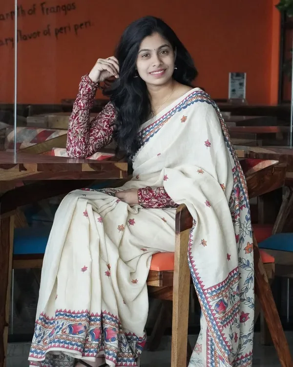 Multicolor_Pure_Linen_Ultra_Hd_Digital_Print_And_Zalarbanzaran_Cotton_Saree_For_Women