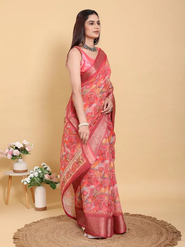 Multicolor_Bold_Artistic_Print_Linen_Cotton_Saree_For_Women