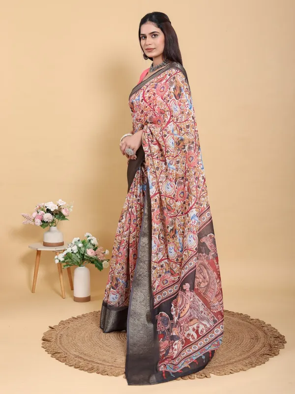 Multicolor_Artistic_Multi_Print_Linen_Cotton_Saree_For_Women