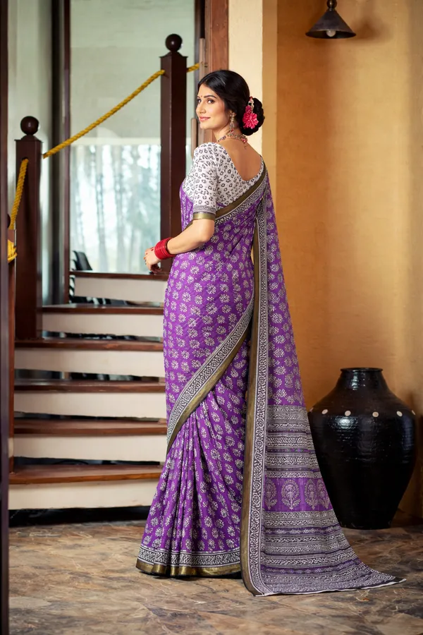 Lavender_Banjaran_Soft_Elegant_And_Timeless_Silk_Pure_Cotton_Saree_For_Women
