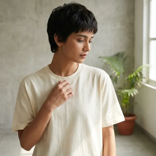 Plain_Cream_Unisex_Oversized_Cotton_T-Shirt