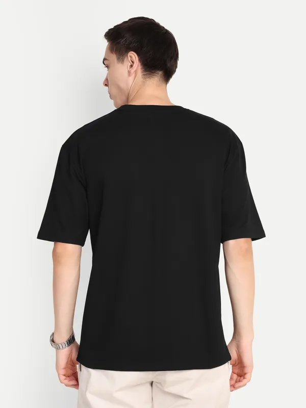 Black_Structured_Heavyweight_Oversize_T-shirt