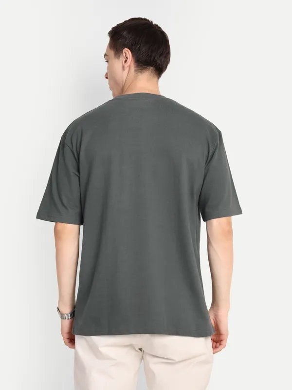 Smoke_Dark_Grey_Structured_Heavyweight_Oversize_T-shirt