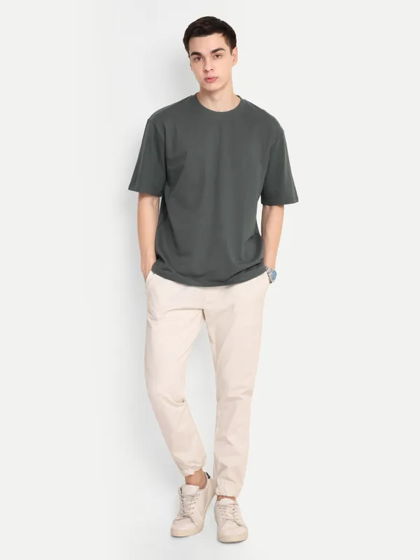 Smoke_Dark_Grey_Structured_Heavyweight_Oversize_T-shirt