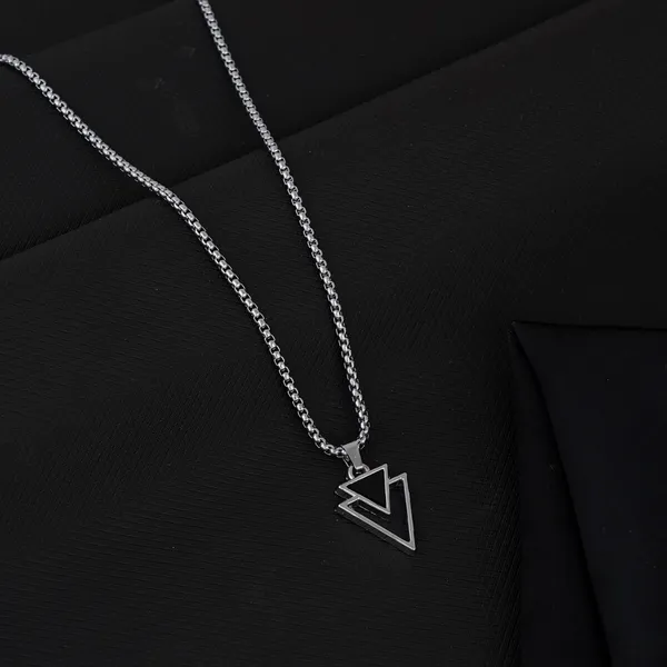 Minimalist_Double_Triangle_Pendant_Necklace__Silver_Toned_Geometric_Design.