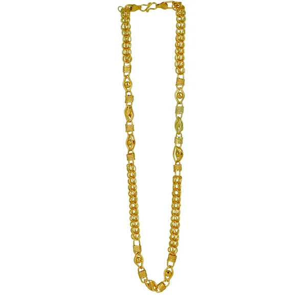 Traditional_Gold_Toned_Chain_Necklace_For_Men.