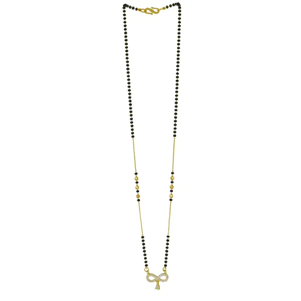 Elegant_Gold_Tone_Mangalsutra_Chain_With_Crystal_Pendant.
