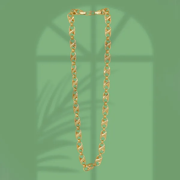 Gold_Plated_Designer_Chain_Necklace_For_Men.