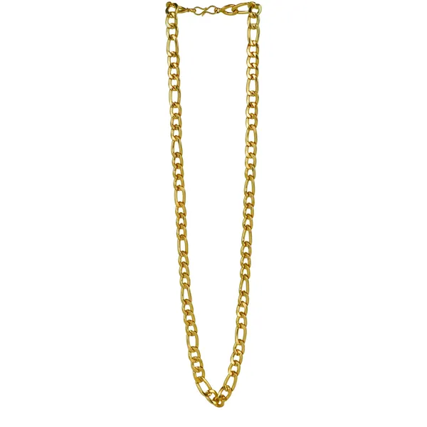 Classic_Gold_Toned_Figaro_Chain_Necklace_For_Men_And_Women.
