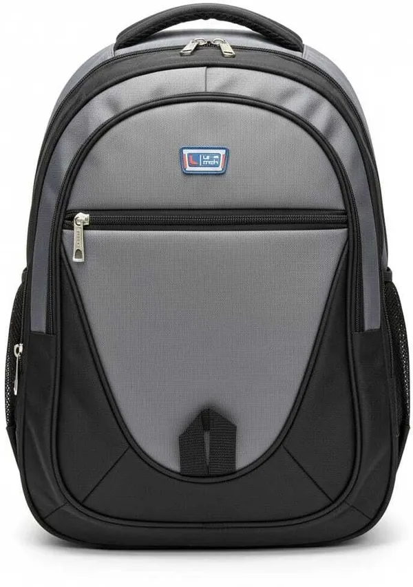 Grey_And_Black_Polyester_Laptop_Backpack_65L_For_Men_And_Women