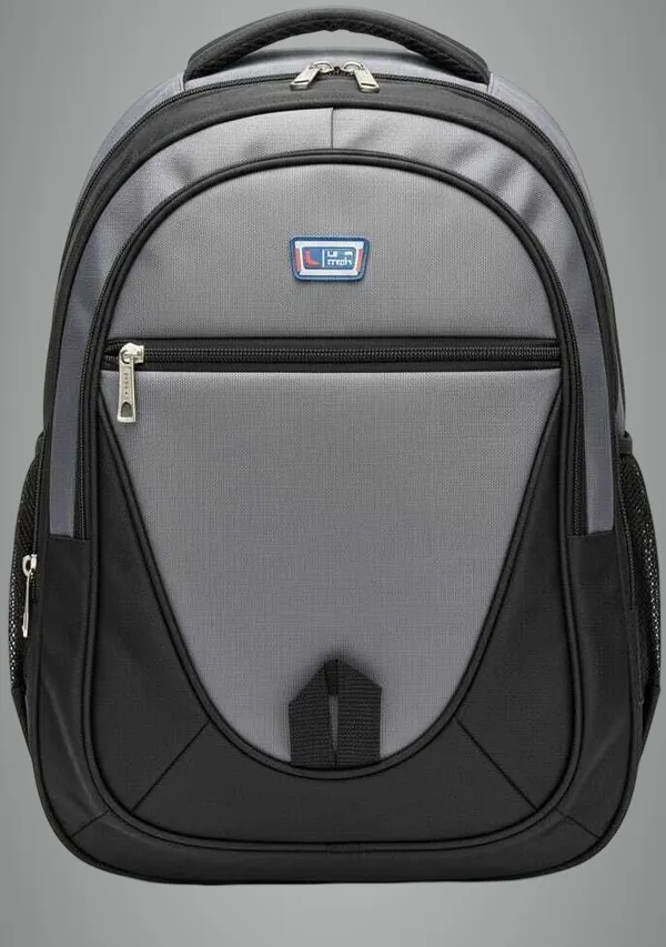Grey_And_Black_Polyester_Laptop_Backpack_65L_For_Men_And_Women