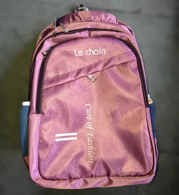 Pink_Polyester_Lc_Bonding_Twill_Laptop_Backpack_55_L_For_Men_And_Women