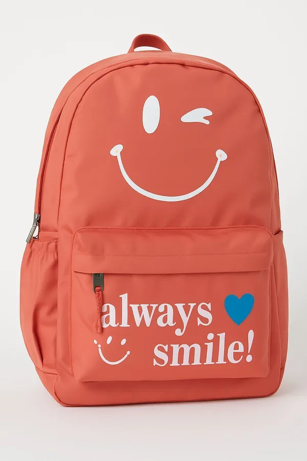 Pink_Nylon_Lc_Twill_Backpack_30_L_For_Girls
