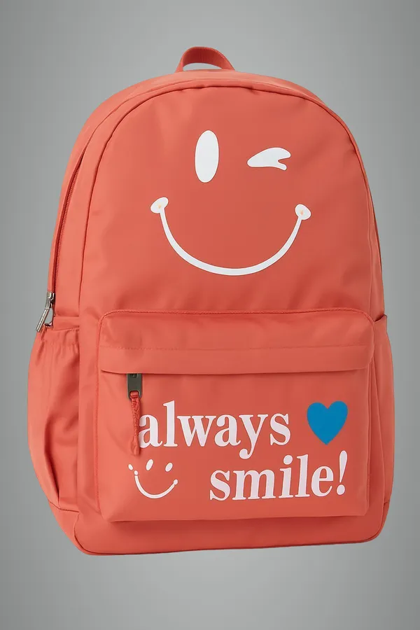 Pink_Nylon_Lc_Twill_Backpack_30_L_For_Girls
