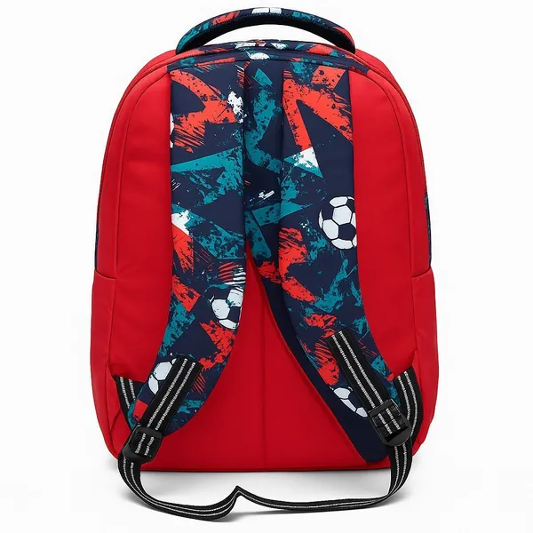 Red_Fabric_Twill_Print_Backpack_35L_For_Boys_And_Girls