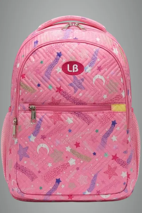Pink_Nylon_Backpack_35L_For_Girls