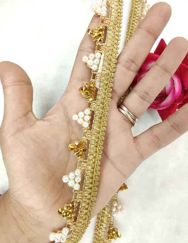 Golden_Cotton_Premium_Stone_And_Mirror_Border_For_Women