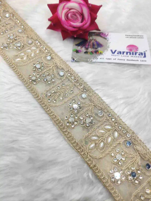 Off_White_Cotton_Premium_Stone_And_Mirror_Border_For_Women