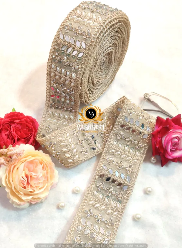 Off_White_Cotton_Premium_Stone_And_Mirror_Border_For_Women