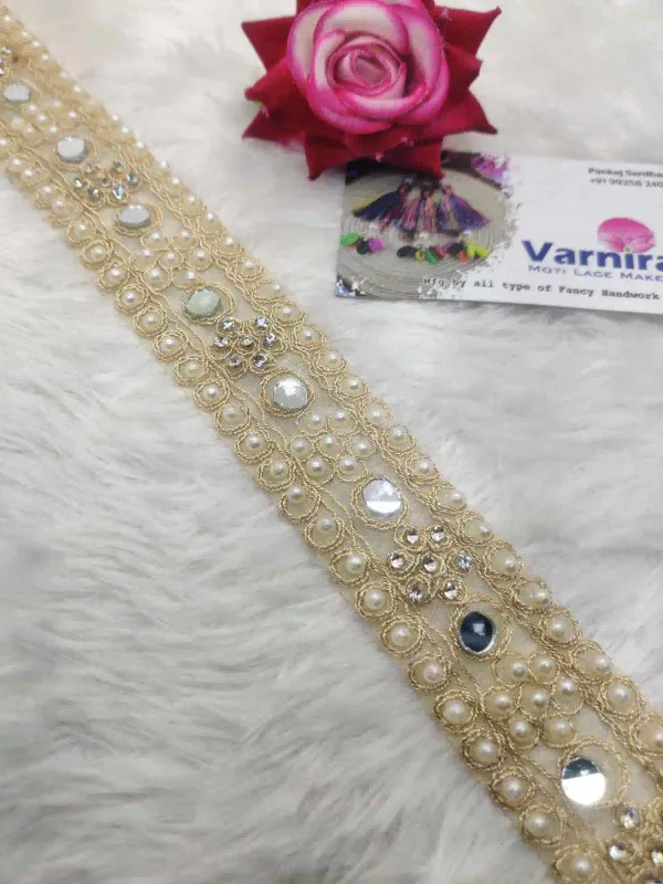 Off_White_Cotton_Premium_Stone_And_Mirror_Border_For_Women