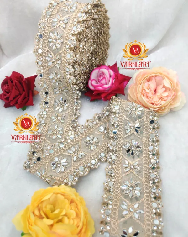 Off_White_Cotton_Premium_Stone_And_Mirror_Border_For_Women
