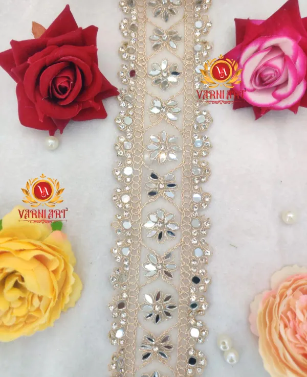 Off_White_Cotton_Premium_Stone_And_Mirror_Border_For_Women