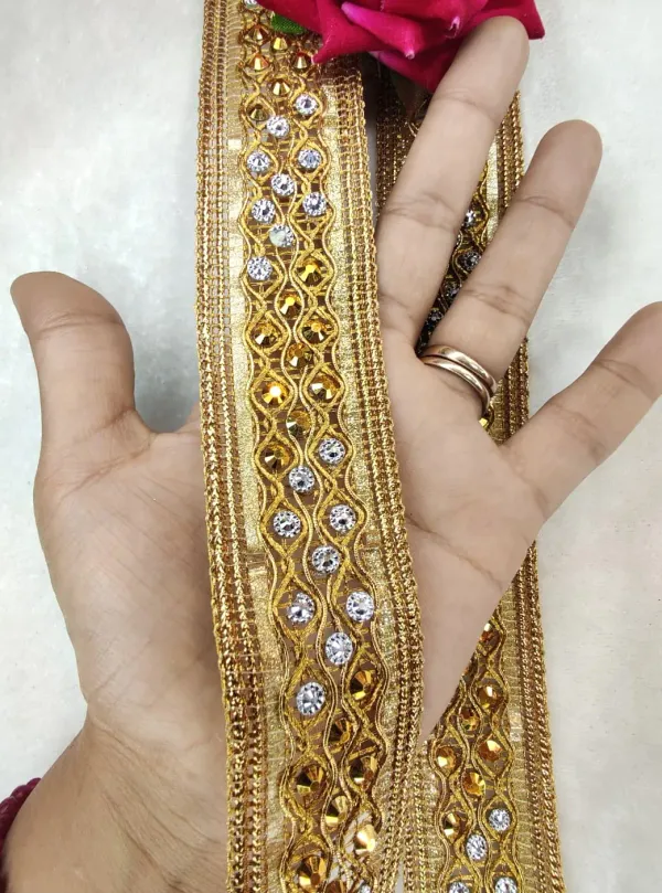 Golden_Cotton_Premium_Stone_And_Mirror_Border_For_Women
