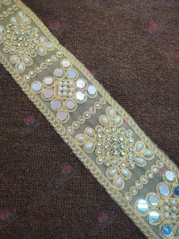 Off_White_Cotton_Premium_Stone_And_Mirror_Border_For_Women