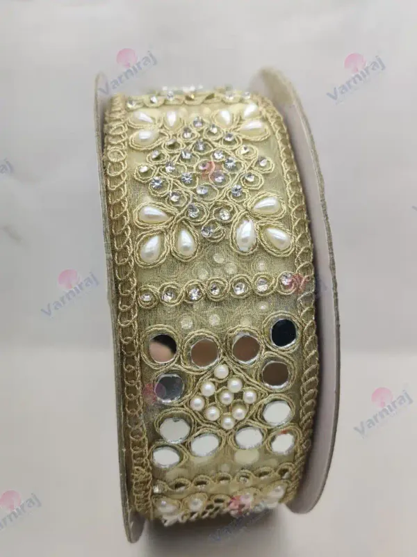 Off_White_Cotton_Premium_Stone_And_Mirror_Border_For_Women