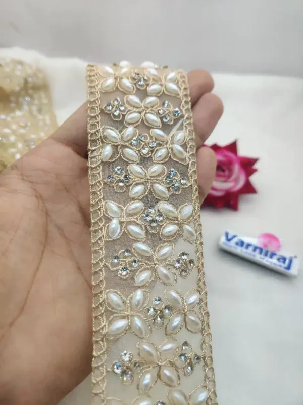 Chiku_Cotton_Premium_Stone_And_Mirror_Border_For_Women