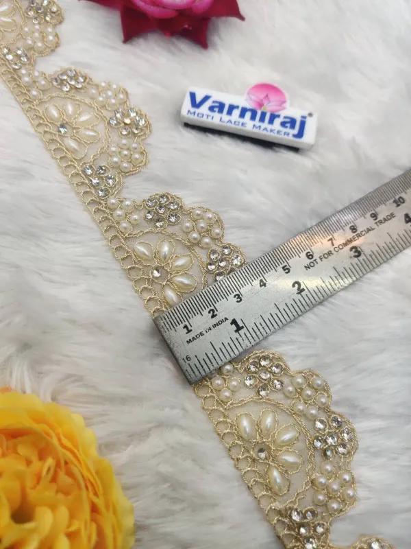 Off_White_Cotton_Premium_Stone_And_Mirror_Border_For_Women