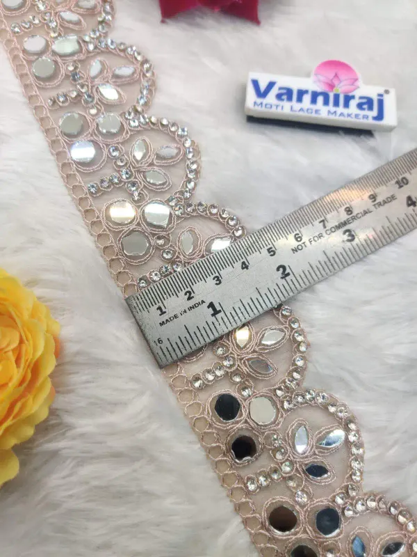 Beige_Cotton_Premium_Stone_And_Mirror_Border_For_Women