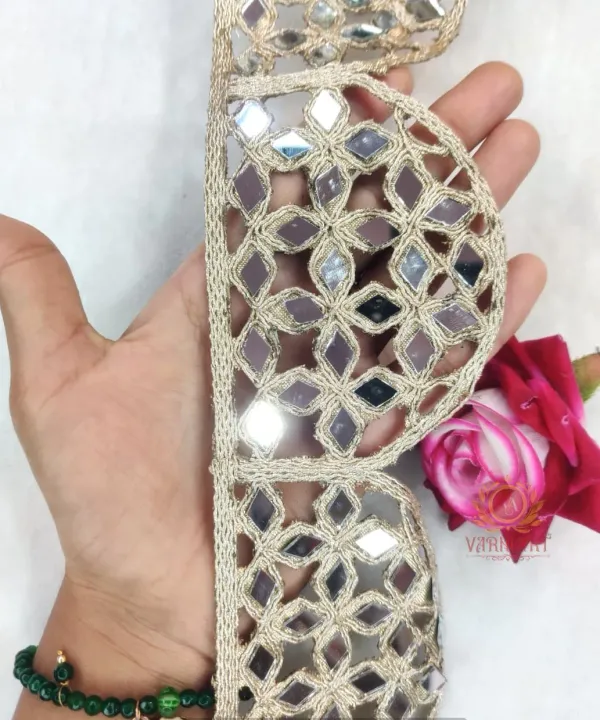 Off_White_Cotton_Premium_Stone_And_Mirror_Border_For_Women