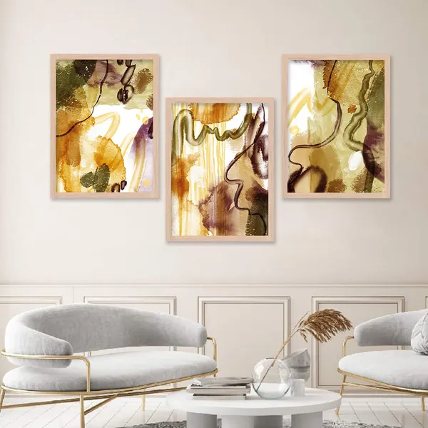 ARTELLY_Framed_Wall_Paintings_For_Wall/Home_Decoration_Living_Room_Bedroom_Frames_For_Office_Hotel_Cafe_Wall_Decor_Big_Size_Decorative_Artwork_items,_Set_of_3_(14inch_x_18inch,_Modern_1)