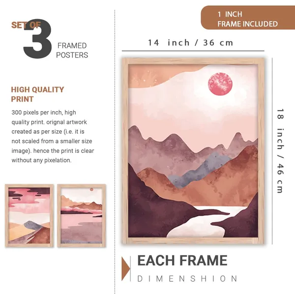 ARTELLY_Framed_Wall_Paintings_For_Wall/Home_Decoration_Living_Room_Bedroom_Frames_For_Office_Hotel_Cafe_Wall_Decor_Big_Size_Decorative_Artwork_items,_Set_of_3_(14inch_x_18inch,_Modern_8)