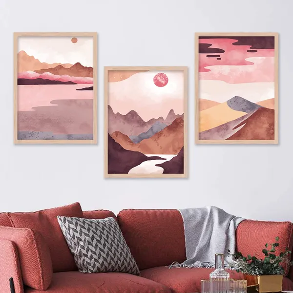 ARTELLY_Framed_Wall_Paintings_For_Wall/Home_Decoration_Living_Room_Bedroom_Frames_For_Office_Hotel_Cafe_Wall_Decor_Big_Size_Decorative_Artwork_items,_Set_of_3_(14inch_x_18inch,_Modern_8)
