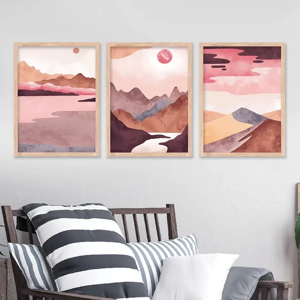 ARTELLY_Framed_Wall_Paintings_For_Wall/Home_Decoration_Living_Room_Bedroom_Frames_For_Office_Hotel_Cafe_Wall_Decor_Big_Size_Decorative_Artwork_items,_Set_of_3_(14inch_x_18inch,_Modern_8)