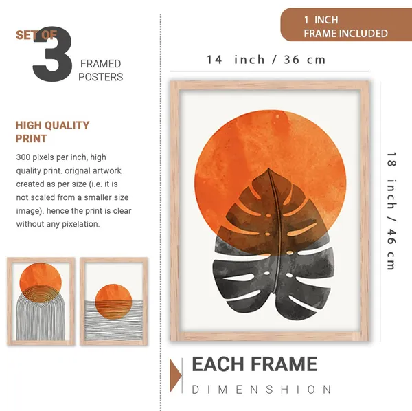 ARTELLY_Framed_Wall_Paintings_For_Wall/Home_Decoration_Living_Room_Bedroom_Frames_For_Office_Hotel_Cafe_Wall_Decor_Big_Size_Decorative_Artwork_items,_Set_of_3_(14inch_x_18inch,_Modern_10)