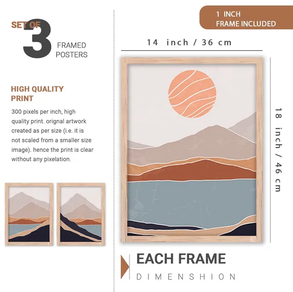 ARTELLY_Framed_Wall_Paintings_For_Wall/Home_Decoration_Living_Room_Bedroom_Frames_For_Office_Hotel_Cafe_Wall_Decor_Big_Size_Decorative_Artwork_items,_Set_of_3_(14inch_x_18inch,_Modern_4)