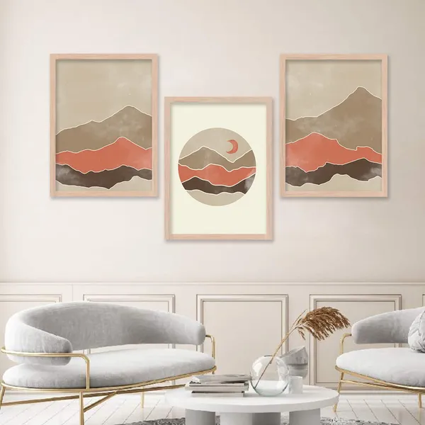 ARTELLY_Framed_Wall_Paintings_For_Wall/Home_Decoration_Living_Room_Bedroom_Frames_For_Office_Hotel_Cafe_Wall_Decor_Big_Size_Decorative_Artwork_items,_Set_of_3_(14inch_x_18inch,_Modern_5)