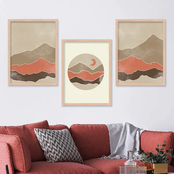 ARTELLY_Framed_Wall_Paintings_For_Wall/Home_Decoration_Living_Room_Bedroom_Frames_For_Office_Hotel_Cafe_Wall_Decor_Big_Size_Decorative_Artwork_items,_Set_of_3_(14inch_x_18inch,_Modern_5)