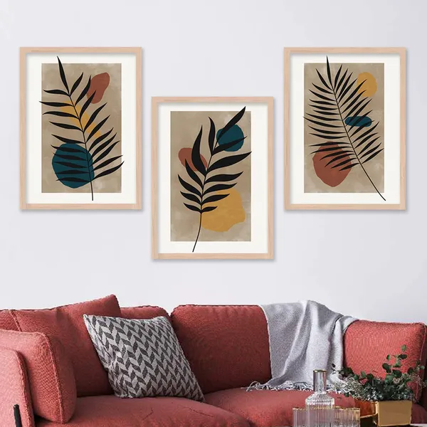 ARTELLY_Framed_Wall_Paintings_For_Wall/Home_Decoration_Living_Room_Bedroom_Frames_For_Office_Hotel_Cafe_Wall_Decor_Big_Size_Decorative_Artwork_items,_Set_of_3_(14inch_x_18inch,_Modern_9)