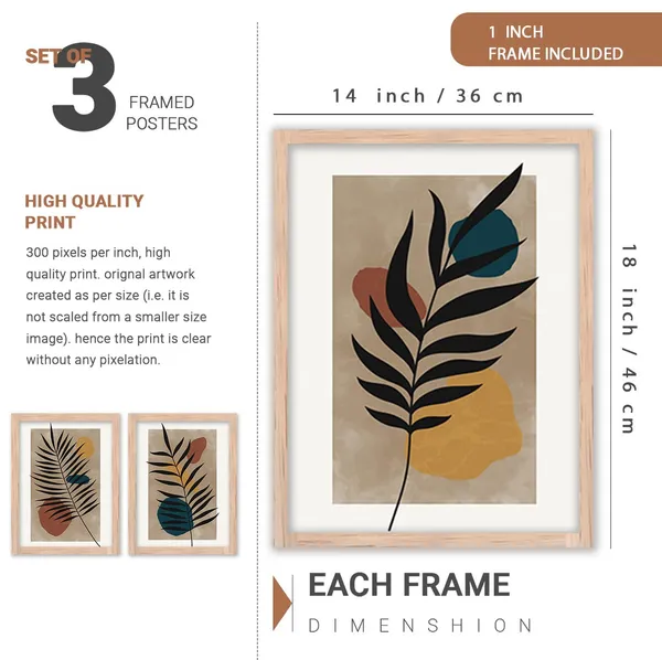 ARTELLY_Framed_Wall_Paintings_For_Wall/Home_Decoration_Living_Room_Bedroom_Frames_For_Office_Hotel_Cafe_Wall_Decor_Big_Size_Decorative_Artwork_items,_Set_of_3_(14inch_x_18inch,_Modern_9)