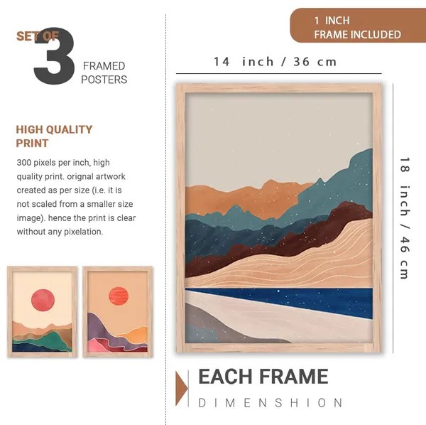 ARTELLY_Framed_Wall_Paintings_For_Wall/Home_Decoration_Living_Room_Bedroom_Frames_For_Office_Hotel_Cafe_Wall_Decor_Big_Size_Decorative_Artwork_items,_Set_of_3_(14inch_x_18inch,_Modern_7)