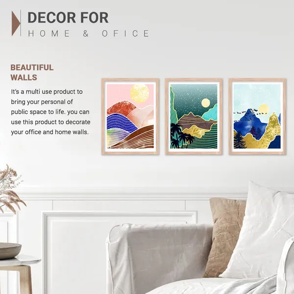 ARTELLY_Modern_Art_Framed_Wall_Paintings_For_Wall/Home_Decoration_Living_Room_Bedroom_Frames_For_Office_Hotel_Cafe_Wall_Decor_Big_Size_Decorative_Artwork_items,_Set_of_3_(11inch_x_14inch,_Boho_8)