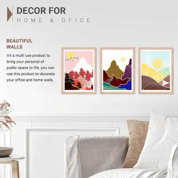 ARTELLY_Modern_Art_Framed_Wall_Paintings_For_Wall/Home_Decoration_Living_Room_Bedroom_Frames_For_Office_Hotel_Cafe_Wall_Decor_Big_Size_Decorative_Artwork_items,_Set_of_3_(11inch_x_14inch,_Boho_4)