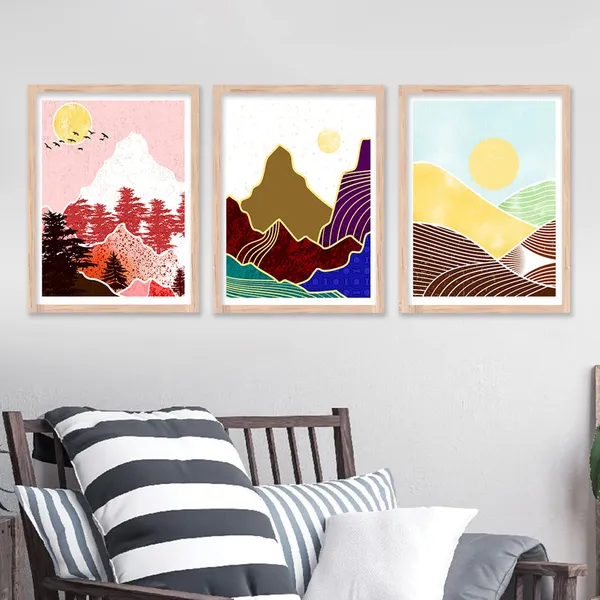 ARTELLY_Modern_Art_Framed_Wall_Paintings_For_Wall/Home_Decoration_Living_Room_Bedroom_Frames_For_Office_Hotel_Cafe_Wall_Decor_Big_Size_Decorative_Artwork_items,_Set_of_3_(11inch_x_14inch,_Boho_4)